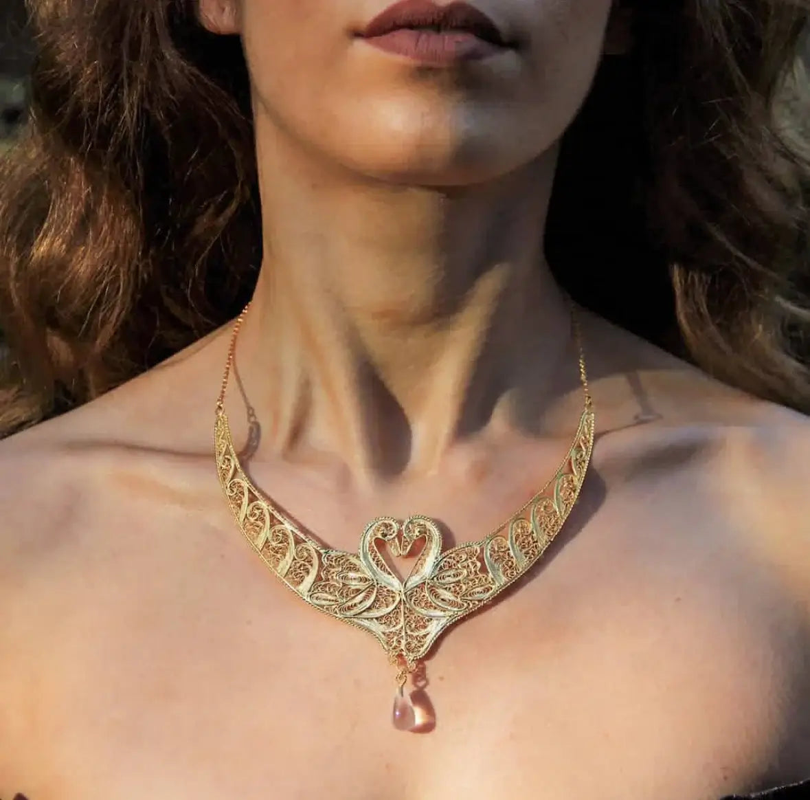 Swan Necklace