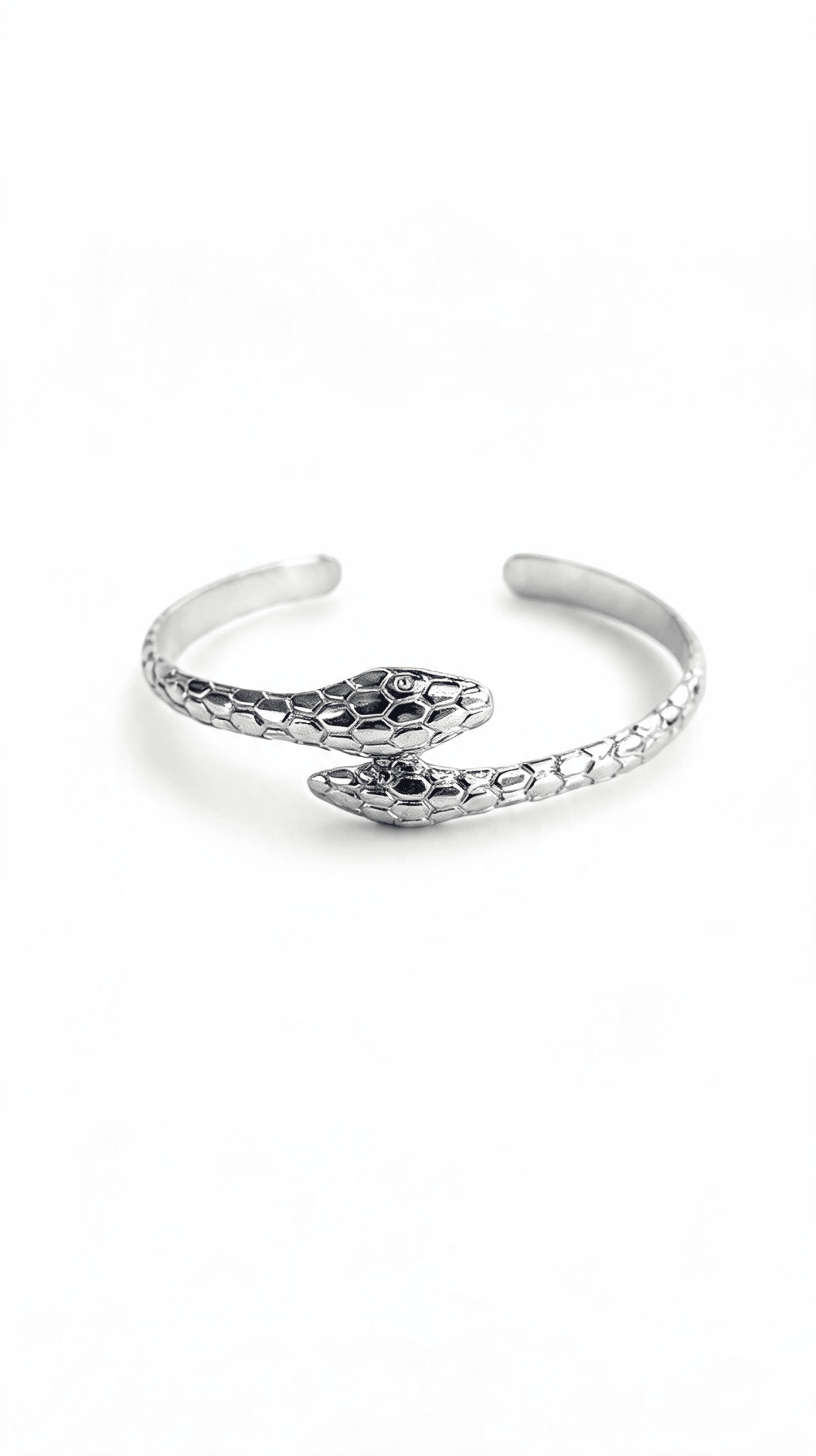 Cobra IV Bracelete Prateada