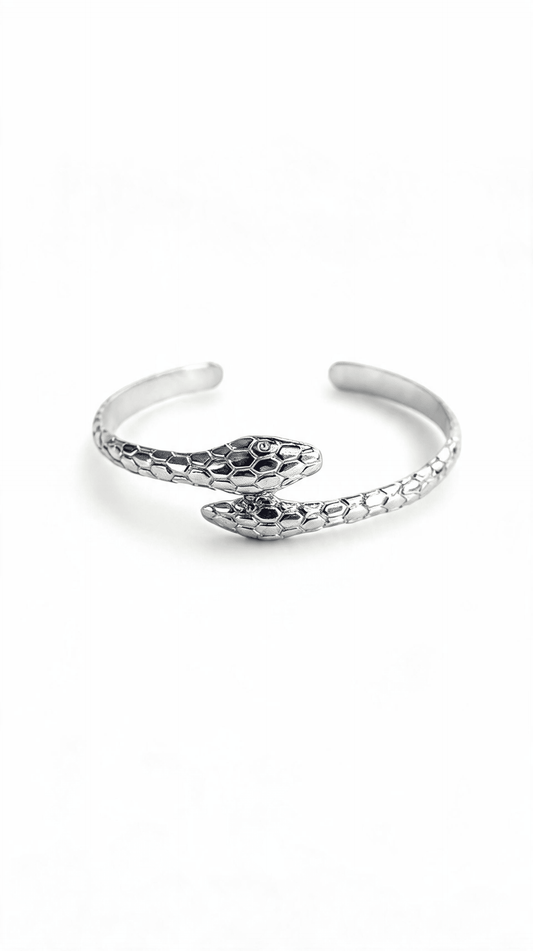 Cobra IV Bracelete Prateada