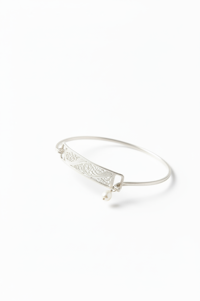 Casablanca IV Bracelete Prateada