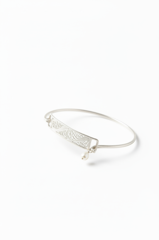 Casablanca IV Bracelete Prateada