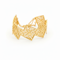 Maharaja IV Bracelete Banhada em Ouro