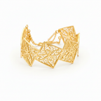 Maharaja IV Bracelete Banhada em Ouro