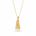 Our Lady of Fatima (Gold Plated)