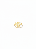 Metamorfose III Anel Banhado em Ouro