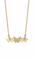 Metamorphosis I Colar Banhado em Ouro