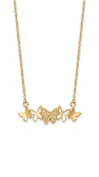Metamorphosis I Colar Banhado em Ouro